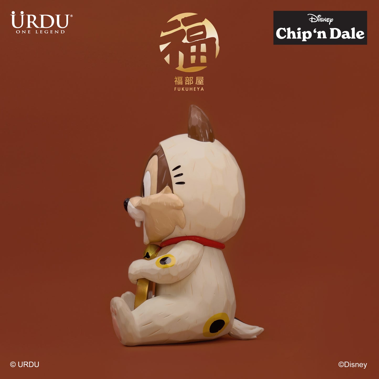 Disney Fukuheya Maneki Neko – Chip & Dale