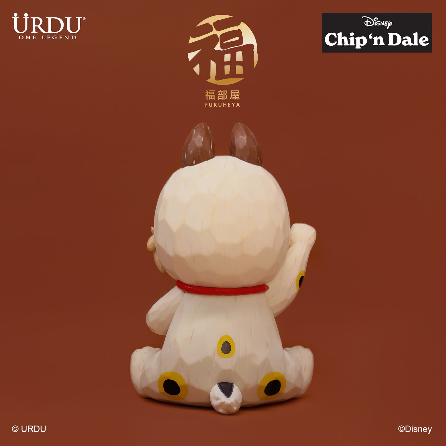 Disney Fukuheya Maneki Neko – Chip & Dale