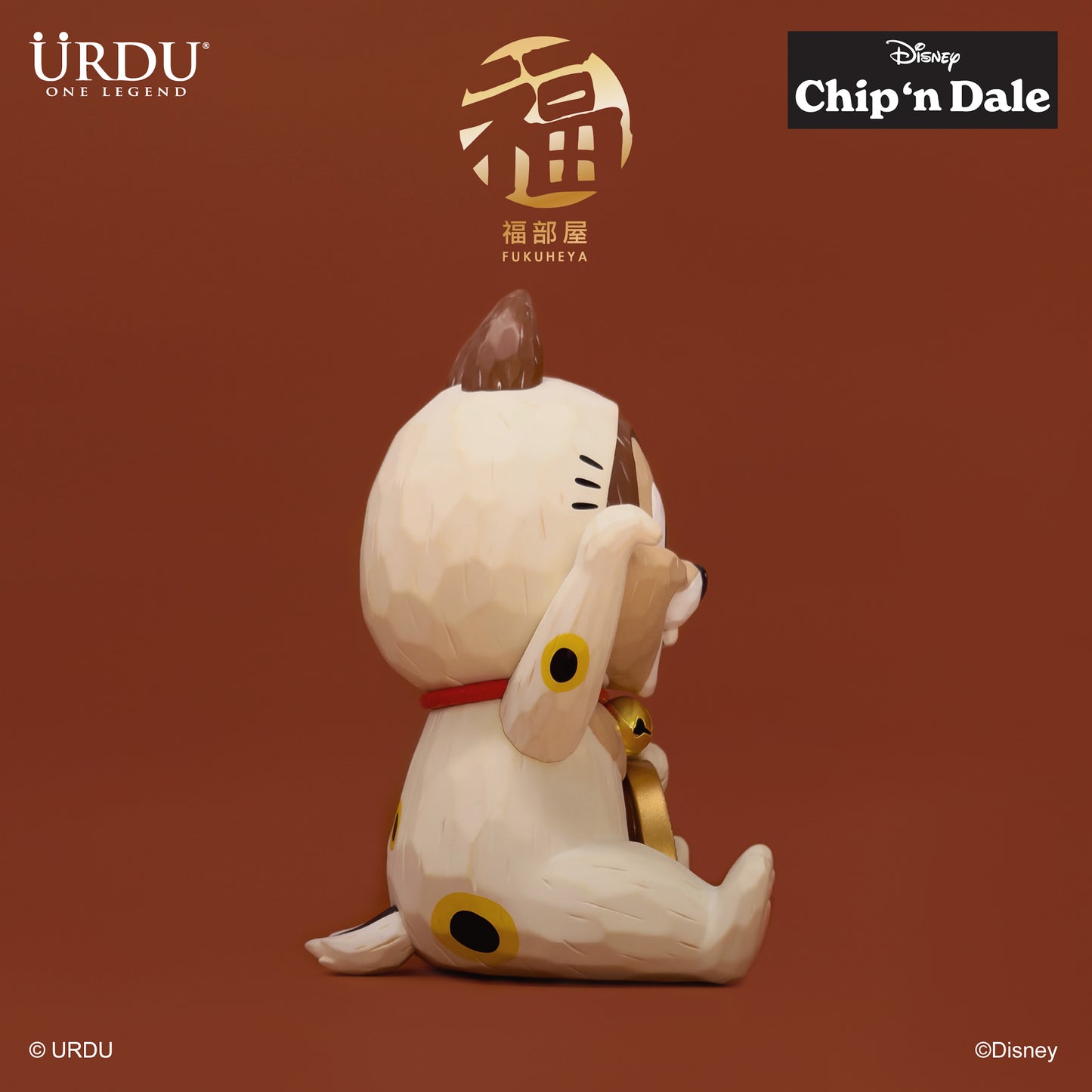 Disney Fukuheya Maneki Neko – Chip & Dale