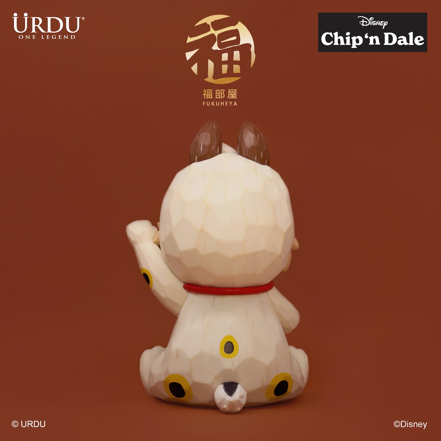 Disney Fukuheya Maneki Neko – Chip & Dale