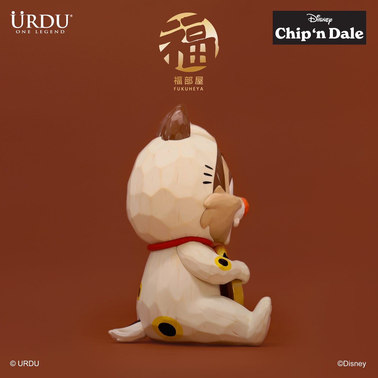 Disney Fukuheya Maneki Neko – Chip & Dale
