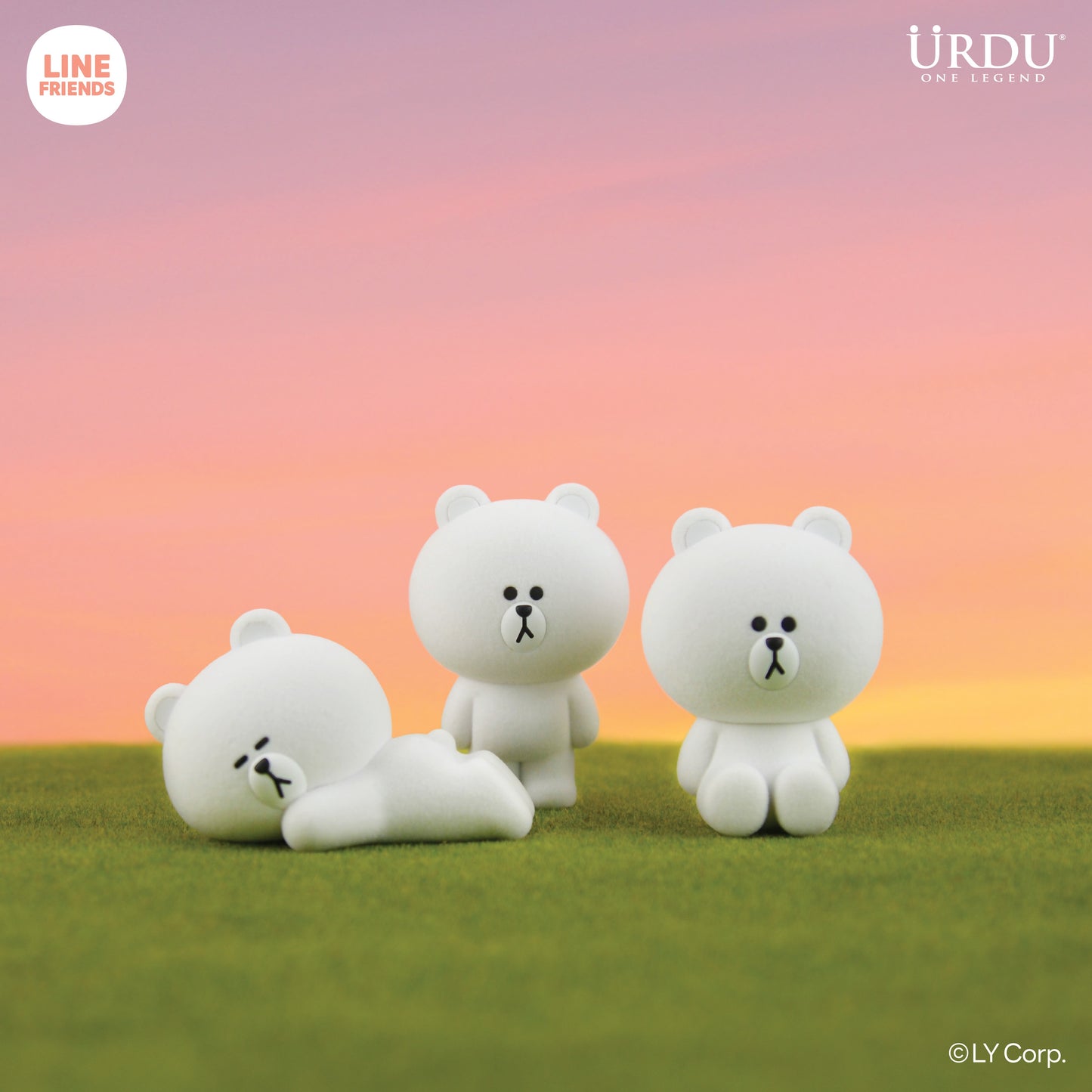 Line Friends Meets Urdu Flocking Series