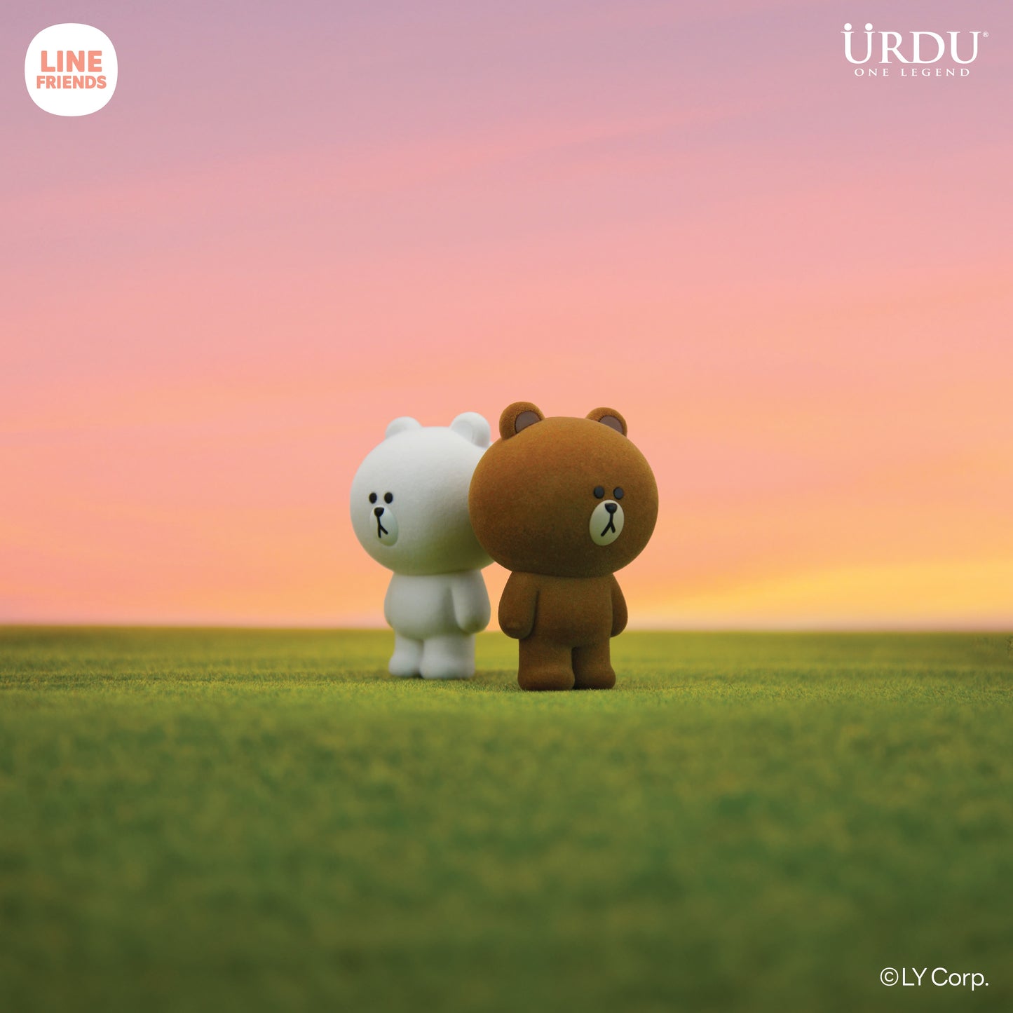Line Friends Meets Urdu Flocking Series