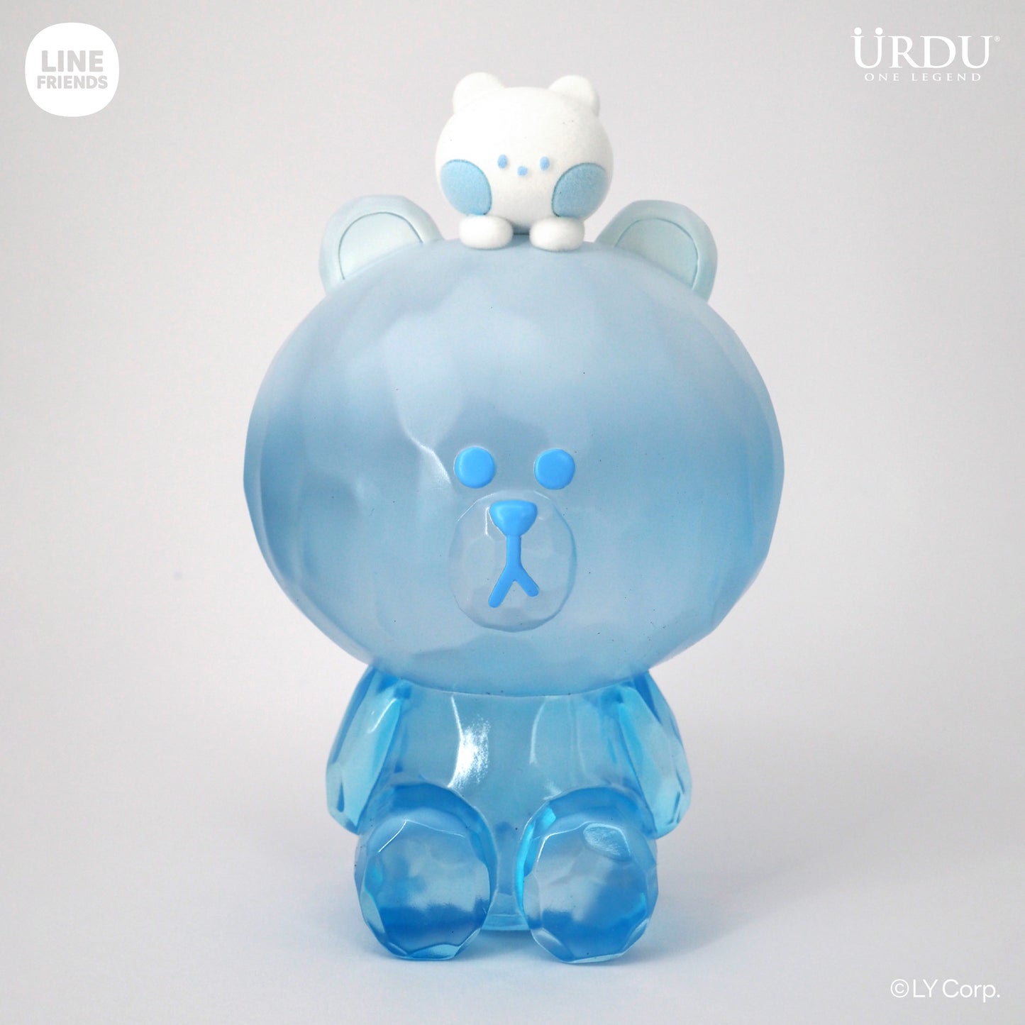 Line Friends Meets URDU Figure – Brown (Iceburg Ver.)