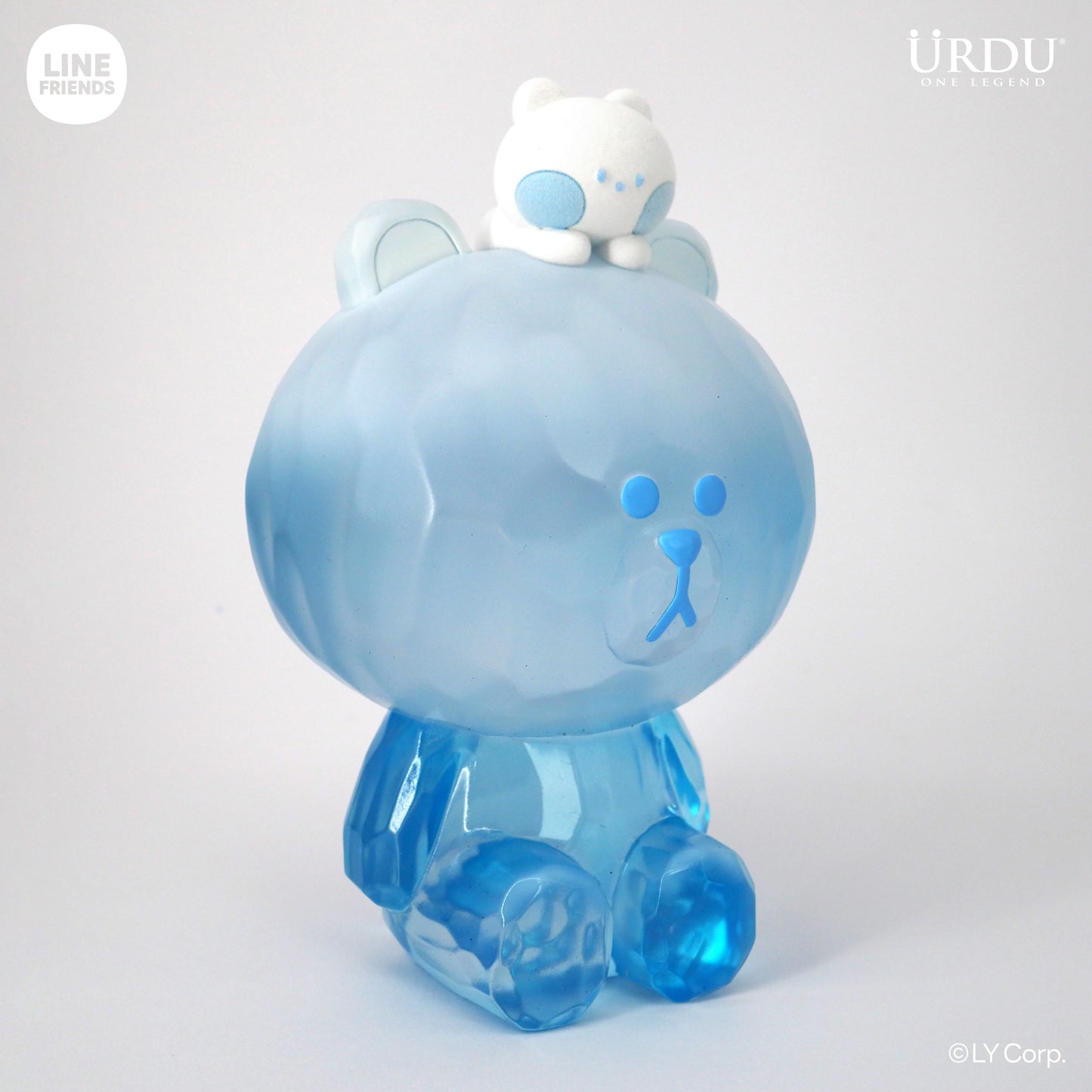Line Friends Meets URDU Figure – Brown (Iceburg Ver.)
