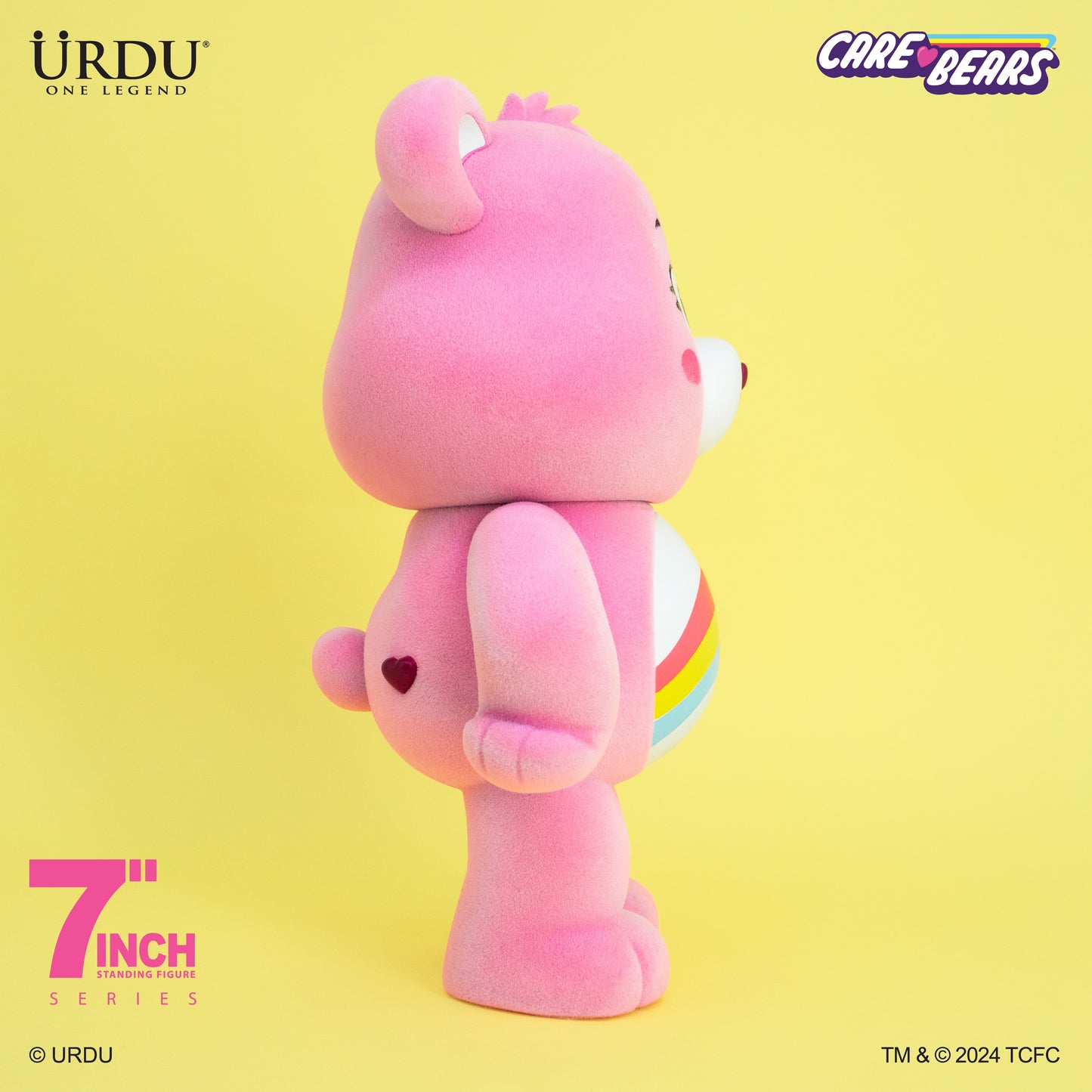 Care Bears Unlock The Magic (Cheer Bear) - 7 Inch Standing Figure