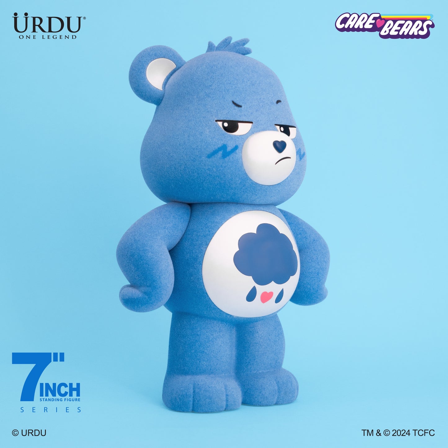 Care Bears Unlock The Magic (Grumpy Bear) - 7 Inch Standing Figure