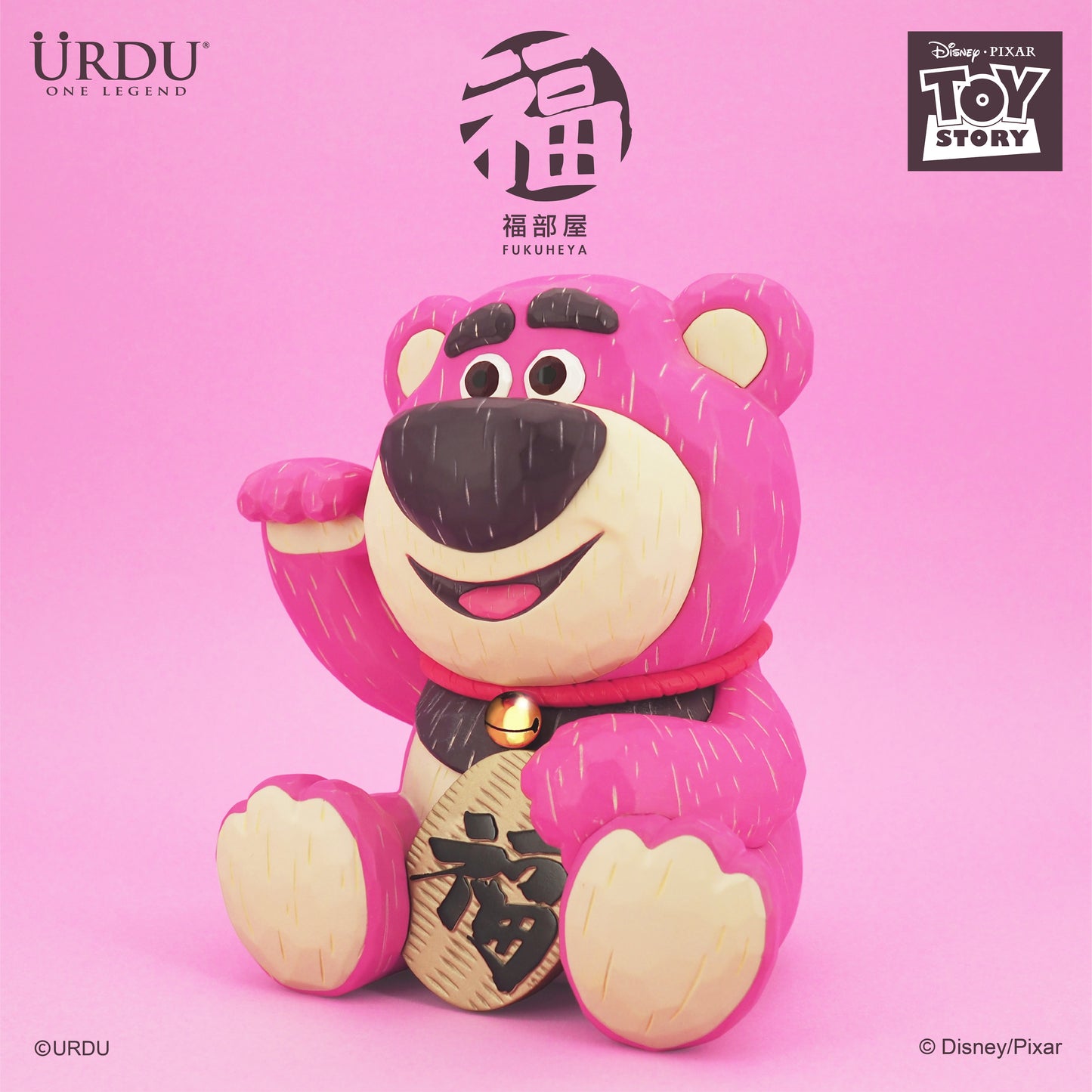 Disney Pixar Fukuheya Maneki Neko - Lotso