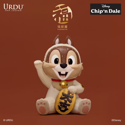 Disney Fukuheya Maneki Neko – Chip & Dale