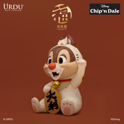 Disney Fukuheya Maneki Neko – Chip & Dale