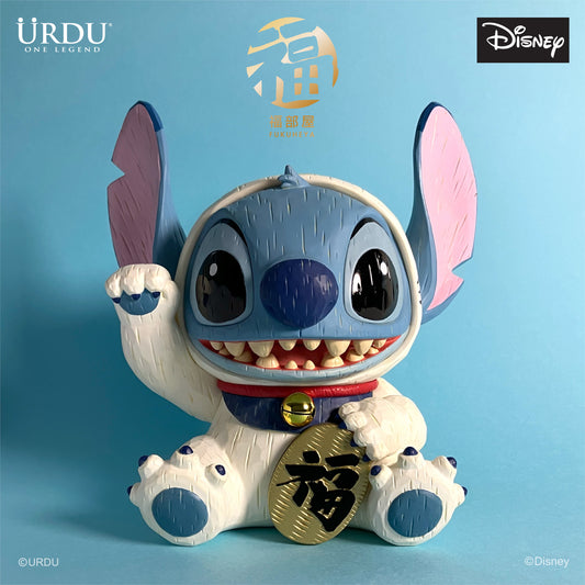 Disney Fukuheya Maneki Neko - Stitch