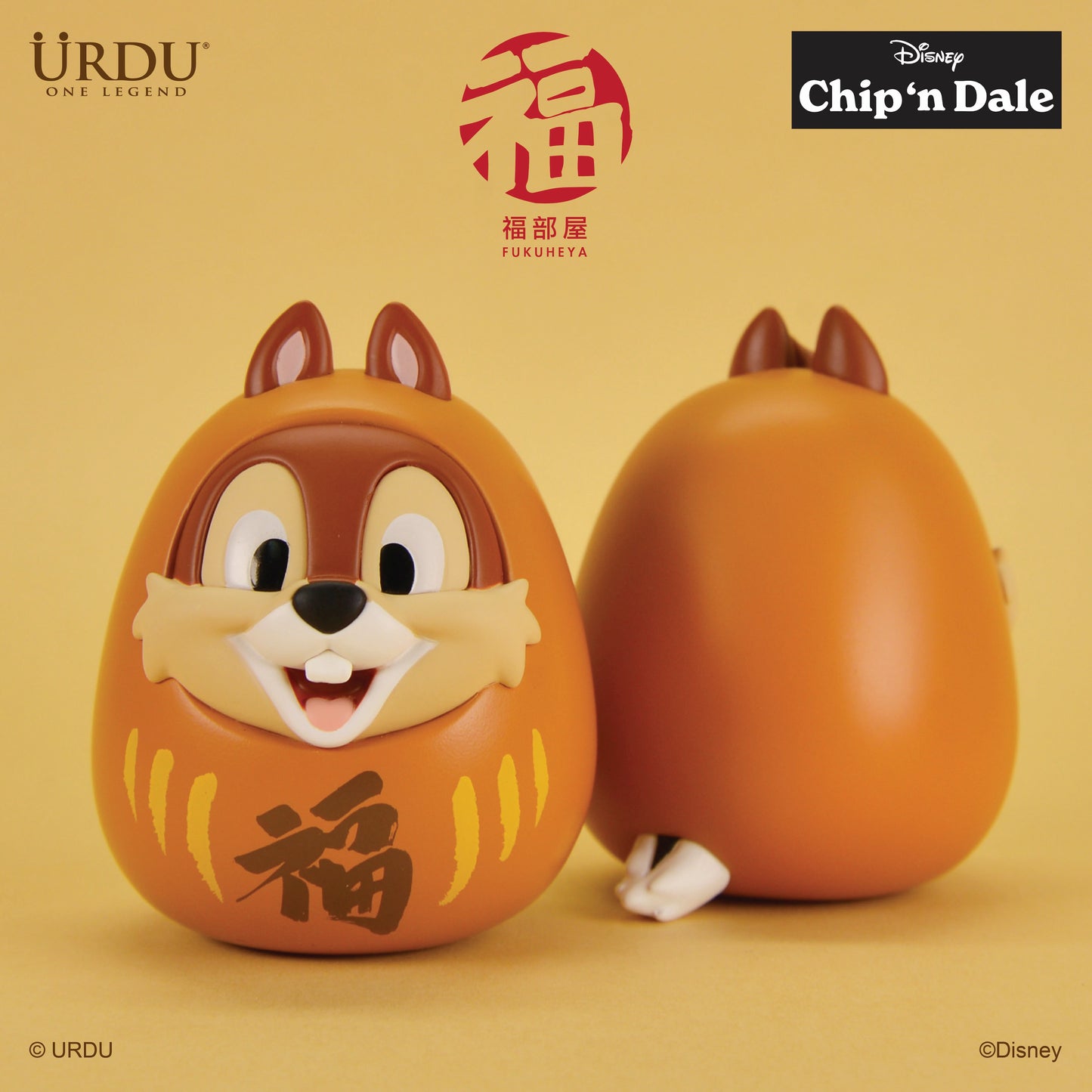Disney Fukuheya Lucky Blind Box Series 6 - Chip‘N Dale