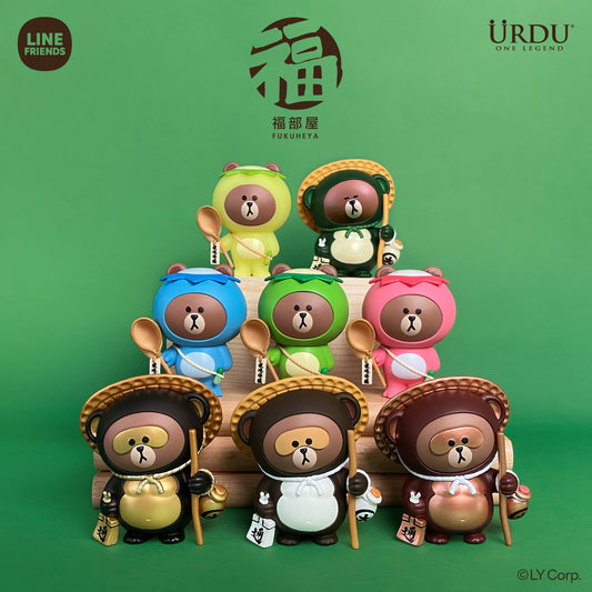 Line Friends  Fukuheya Good Luck Brown Series 2