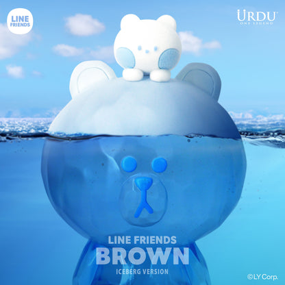 Line Friends Meets URDU Figure – Brown (Iceburg Ver.)