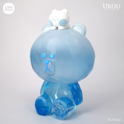 Line Friends Meets URDU Figure – Brown (Iceburg Ver.)