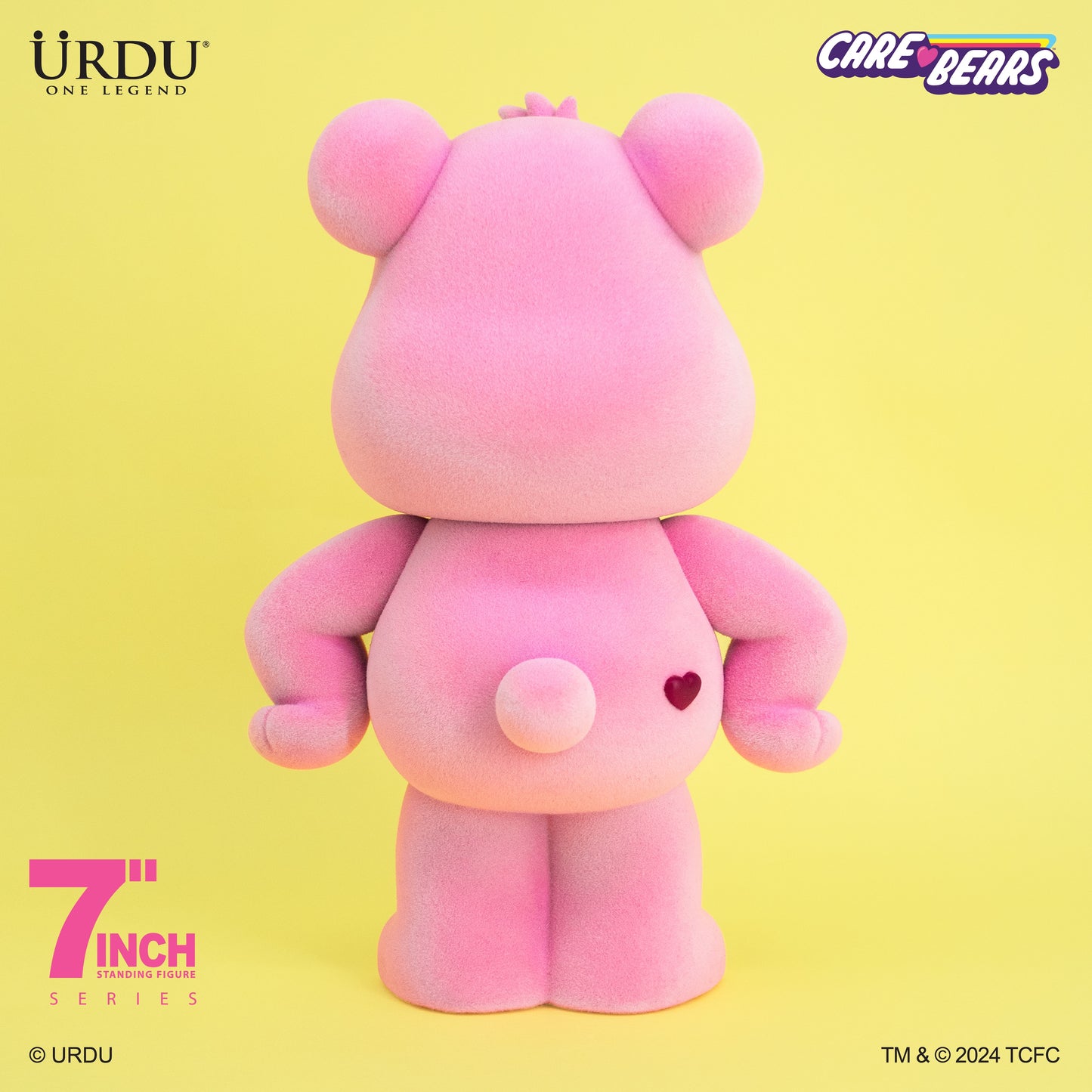 Care Bears Unlock The Magic (Cheer Bear) - 7 Inch Standing Figure